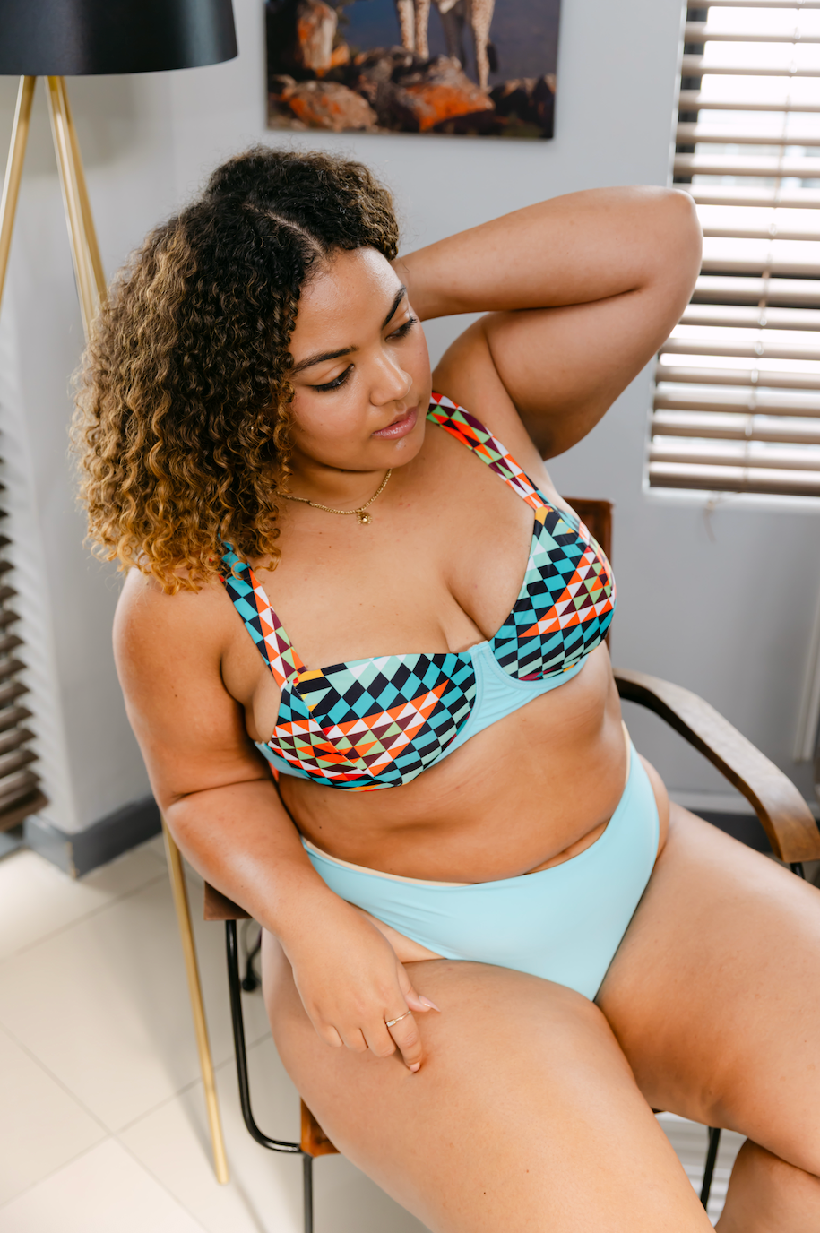 Drizzle Dazzle Bikini Top